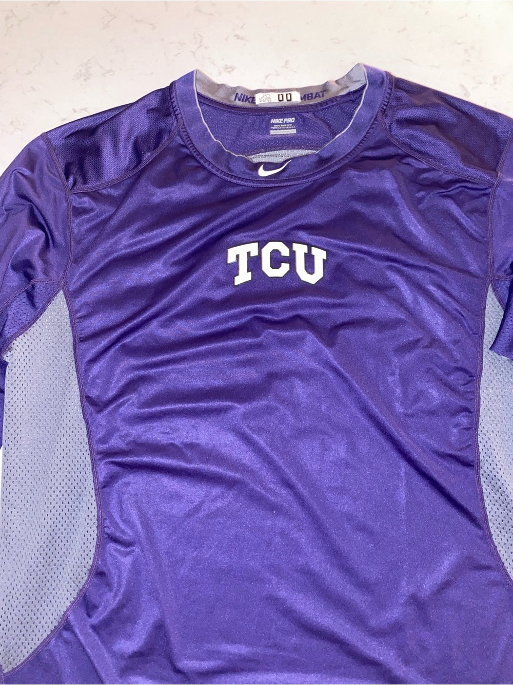 Nike Pro Long Sleeve Baseball Shirt